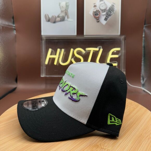 New Era Golden State Warriors A-Frame NBA 9FORTY snapback NWT - Picture 3 of 7